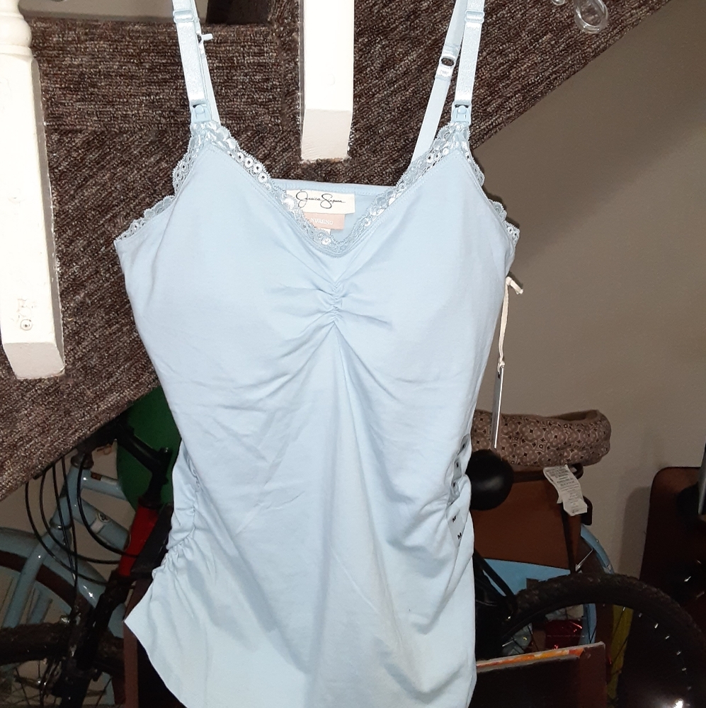 Light blue strappy